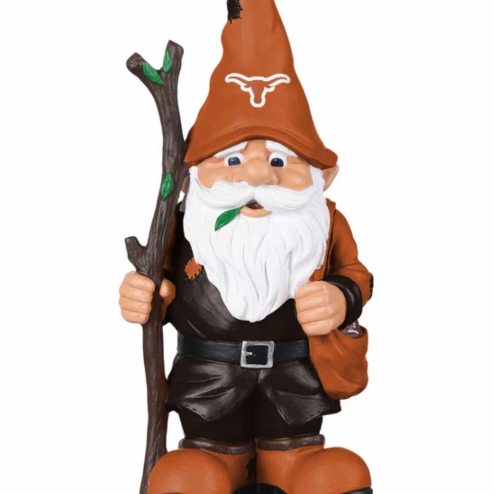 Texas Longhorns Garden Gnome
